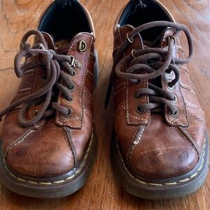 Dr Martens size 7 Men's Brown Leather Shoes